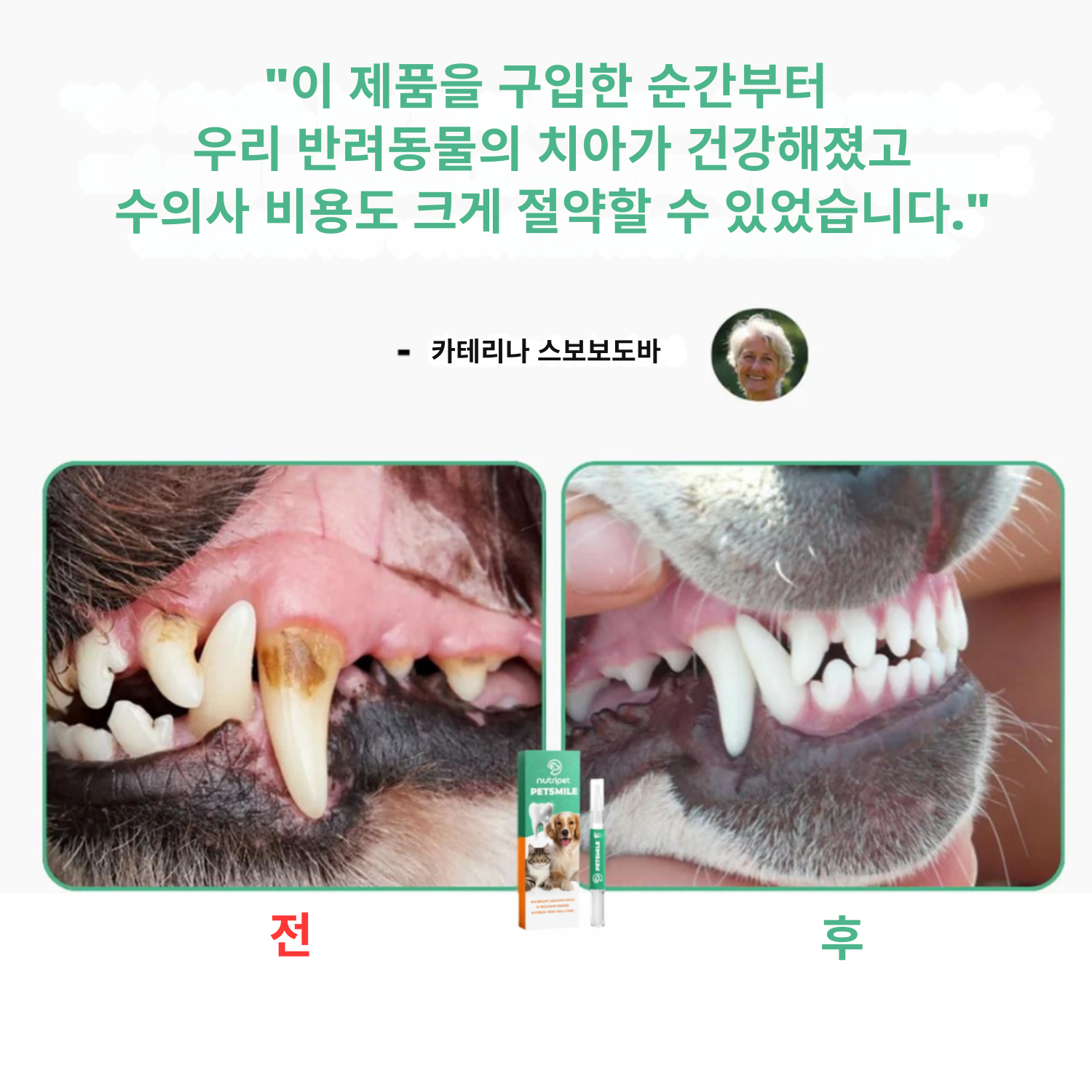 PetSmile | 플라그와 불쾌한 입냄새와 작별하세요!