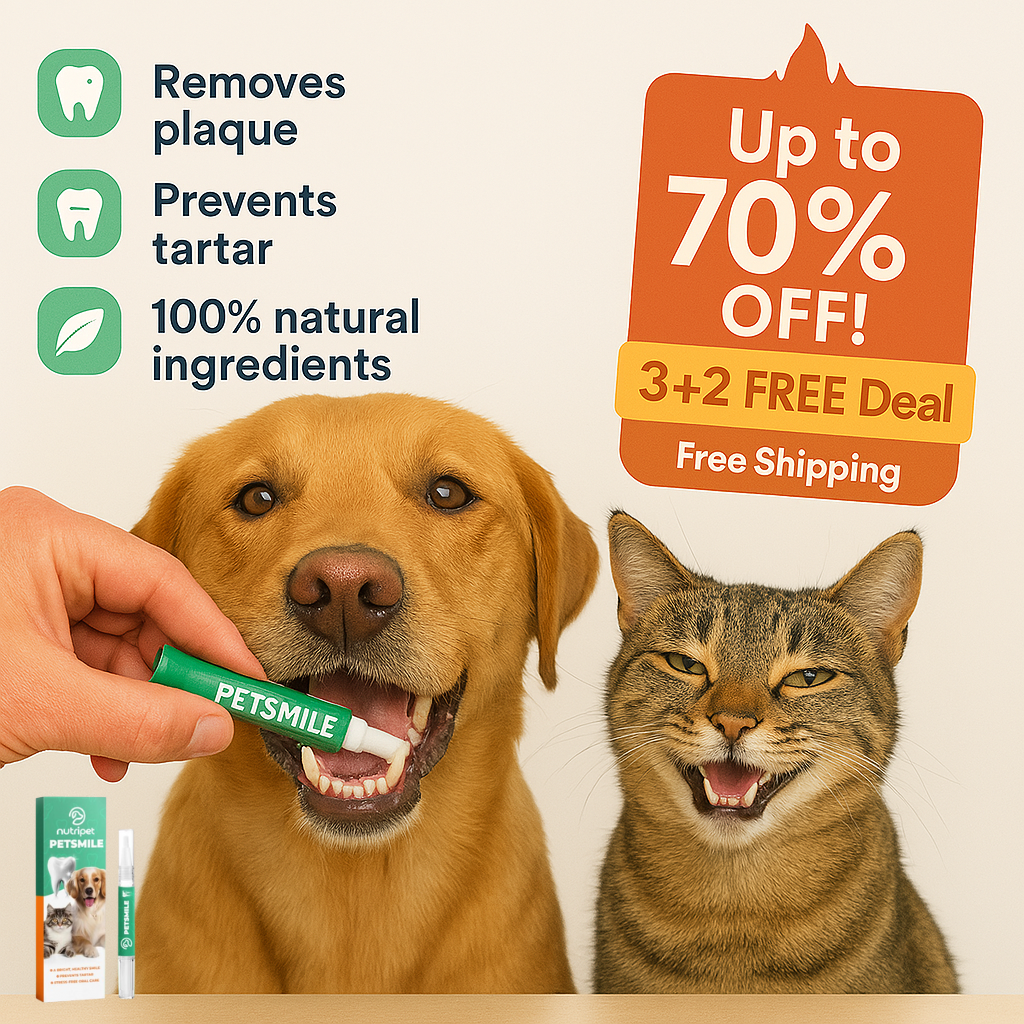 PetSmile™ | Say goodbye to plaque and bad breath!