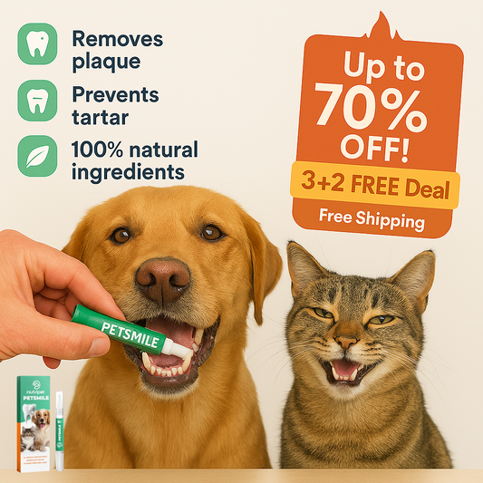 PetSmile™ | Say goodbye to plaque and bad breath!
